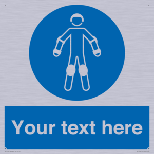 Custom protective roller sport equipment must be worn